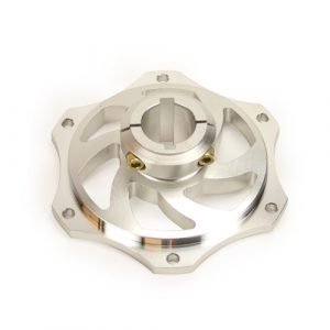Tandwiel Support 30mm Zilver