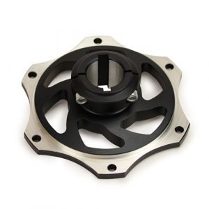 Tandwiel Support 30mm Zwart