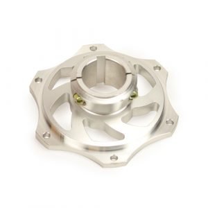 Tandwiel Support 40mm Zilver