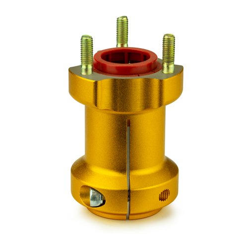 Wielklos Achter 40mm x 95mm Goud 1 Wielklos Achter 40mm x 95mm Goud