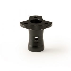 Stuurnaaf Aluminium 10° Zwart
