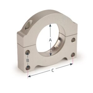 Lagerhouder 30mm x 62mm