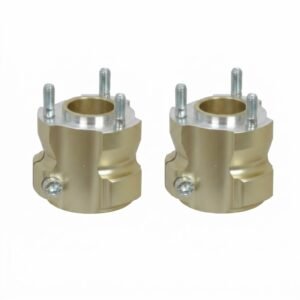 (2x) Wielklos 50mm x 65mm goud